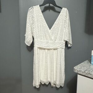 Lilly Pulitzer White Lace Jumpsuit